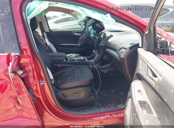 2FMPK4J98NBA17871 2022 FORD EDGE Red Vista interior delantera