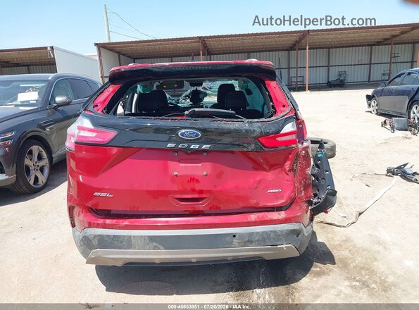 2FMPK4J98NBA17871 2022 FORD EDGE Red 
