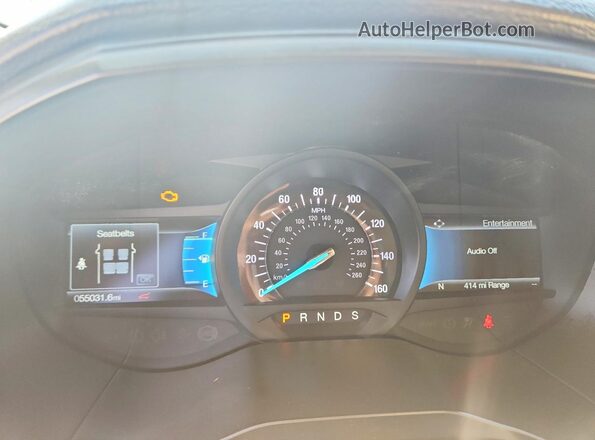2FMPK4J98NBA85541 2022 FORD EDGE Silver Սարքավորումների վահանակի տեսք