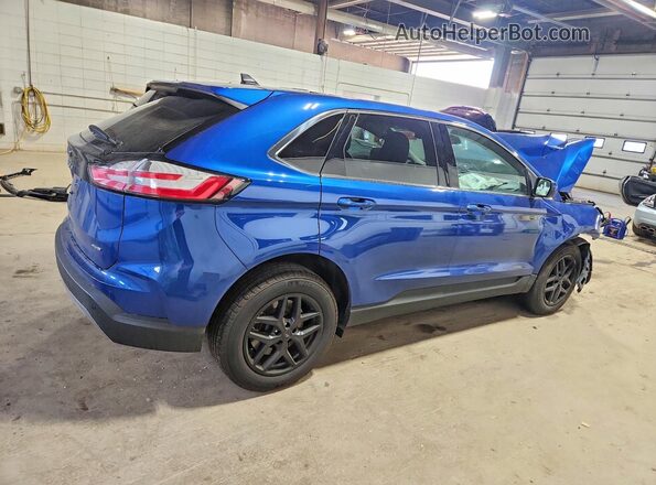 2FMPK4J98PBA23365 2023 FORD EDGE Blue Rear right