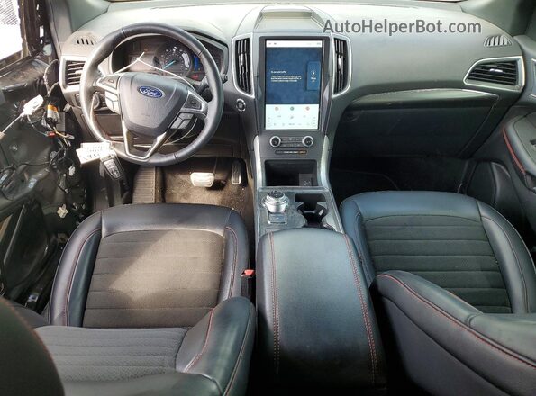 2FMPK4J98RBB16227 2024 FORD EDGE Черный Вид панели приборов