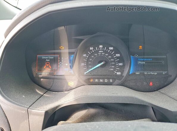 2FMPK4J98RBB16227 2024 FORD EDGE Черный Вид щитка приборов