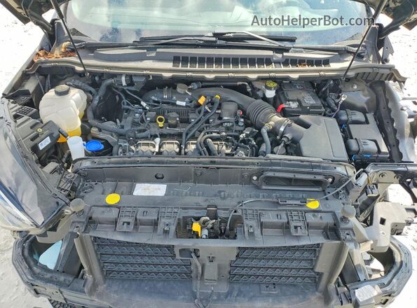 2FMPK4J98RBB16227 2024 FORD EDGE Черный Вид подкапотного пространства