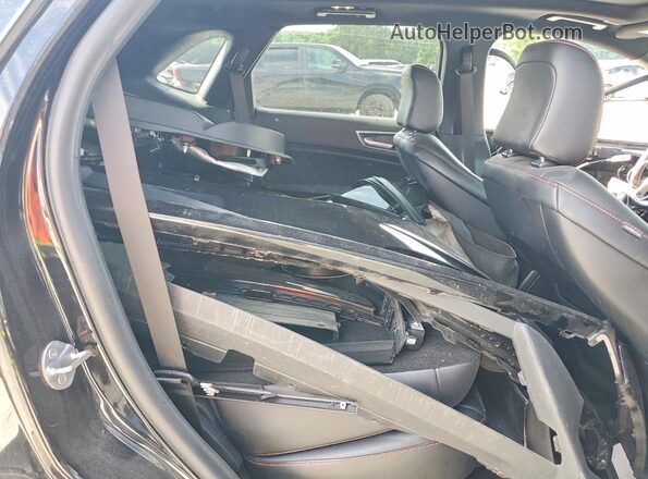 2FMPK4J98RBB16227 2024 FORD EDGE Черный Вид задней части салона