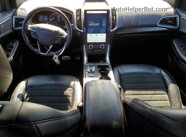 2FMPK4J98RBB22450 2024 FORD EDGE Бордовый Вид панели приборов