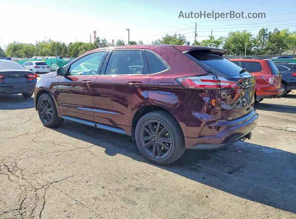 2FMPK4J98RBB22450 2024 FORD EDGE Бордовый Задняя левая четверть