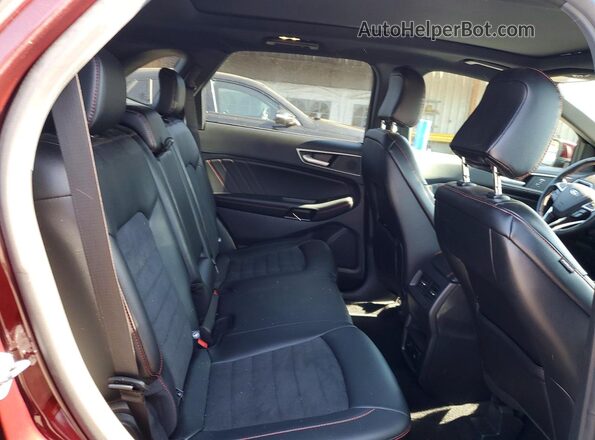 2FMPK4J98RBB22450 2024 FORD EDGE Бордовый Вид задних сидений