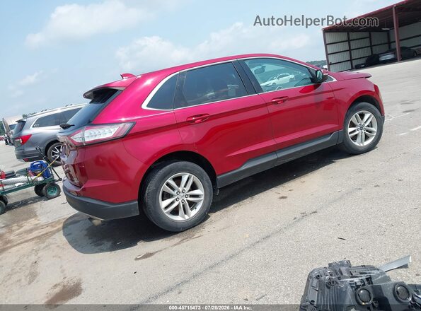 2FMPK4J99GBB30893 2016 FORD EDGE Red Trasero derecho