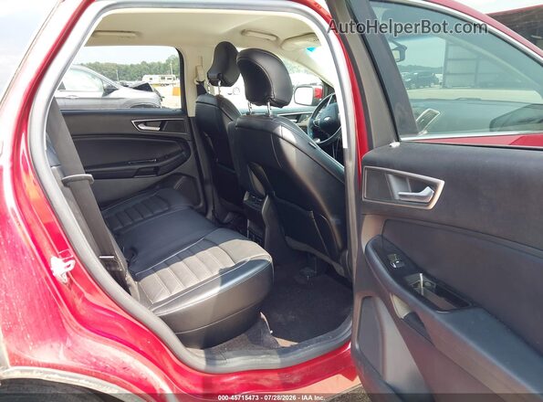 2FMPK4J99GBB30893 2016 FORD EDGE Red Vista de la etiqueta del VIN