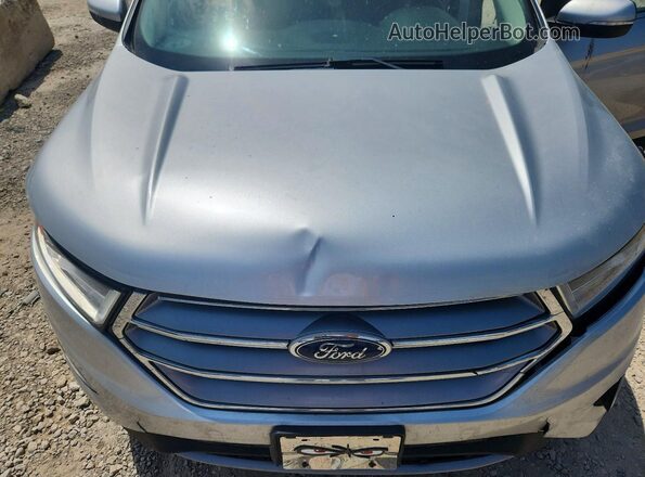 2FMPK4J99GBB57334 2016 FORD EDGE Silver Вид задньої частини салону