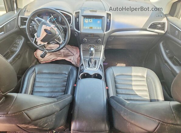 2FMPK4J99GBB57334 2016 FORD EDGE Silver Вид панелі приладів