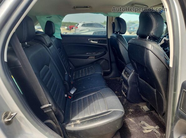 2FMPK4J99GBB57334 2016 FORD EDGE Silver Вид задніх сидінь