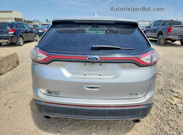 2FMPK4J99GBB57334 2016 FORD EDGE Silver Вид ззаду