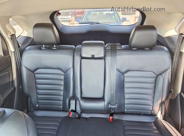 2FMPK4J99GBB70259 2016 FORD EDGE Charcoal უკანა სავარძლების ხედი