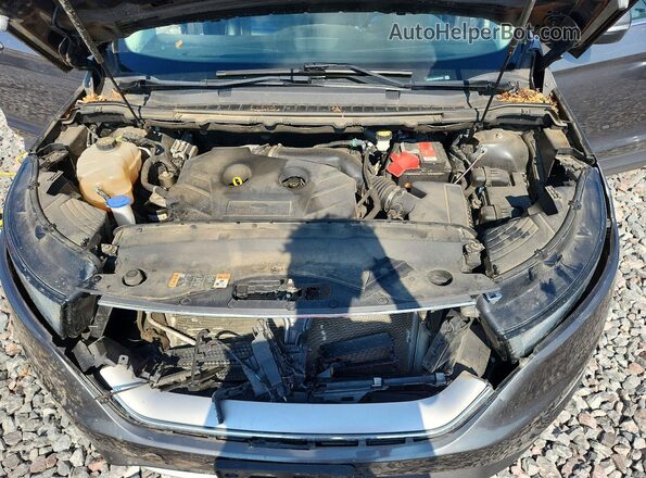 2FMPK4J99GBB70259 2016 FORD EDGE Charcoal ძრავის განყოფილების ხედი