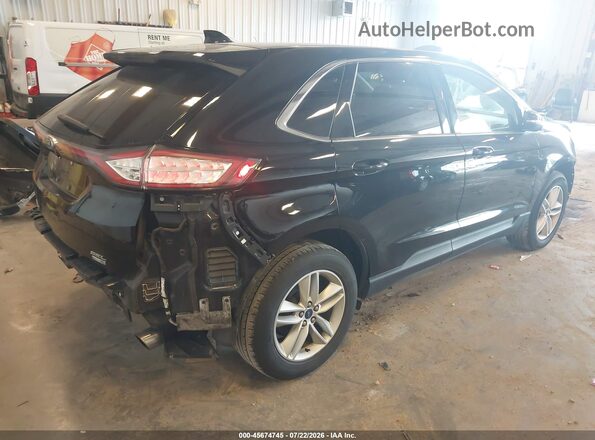 2FMPK4J99HBC01995 2017 FORD EDGE Черный Задняя правая четверть