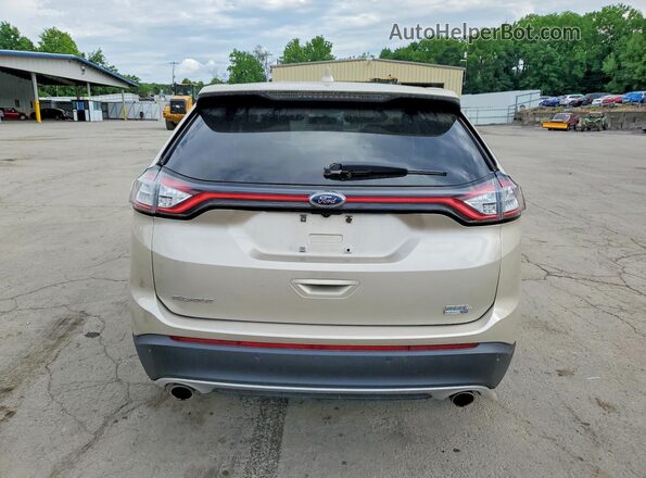 2FMPK4J99HBC55118 2017 FORD EDGE Gold Vista trasera