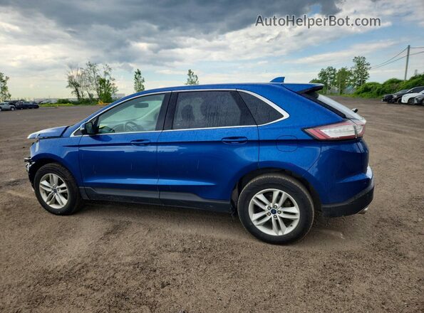 2FMPK4J99JBB08352 2018 FORD EDGE Blue Հետևի ձախ