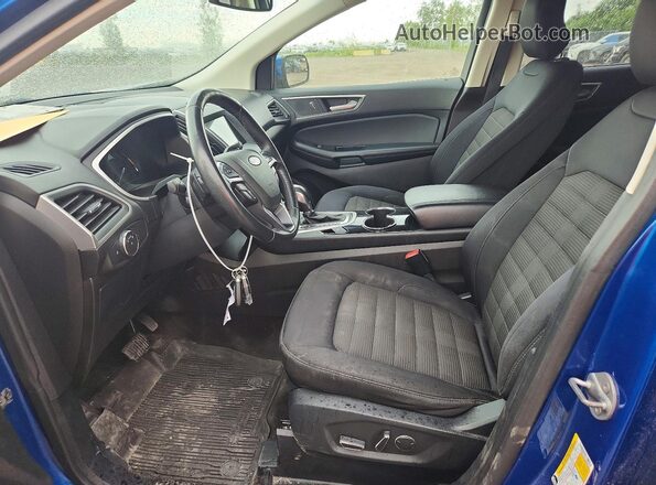 2FMPK4J99JBB08352 2018 FORD EDGE Blue Սալոնի դիմացի տեսք