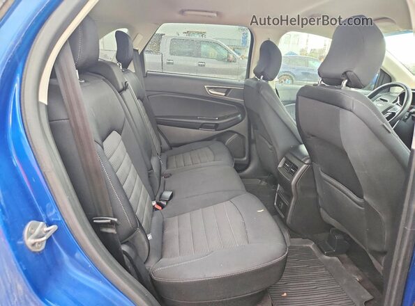2FMPK4J99JBB08352 2018 FORD EDGE Blue Հետևի նստատեղերի տեսք