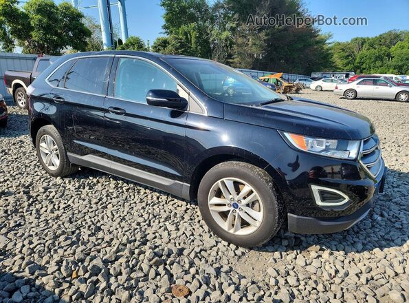 2FMPK4J99JBC21928 2018 FORD EDGE Черный Передняя правая четверть