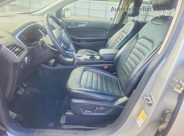 2FMPK4J99JBC46831 2018 FORD EDGE Silver Vista interior delantera