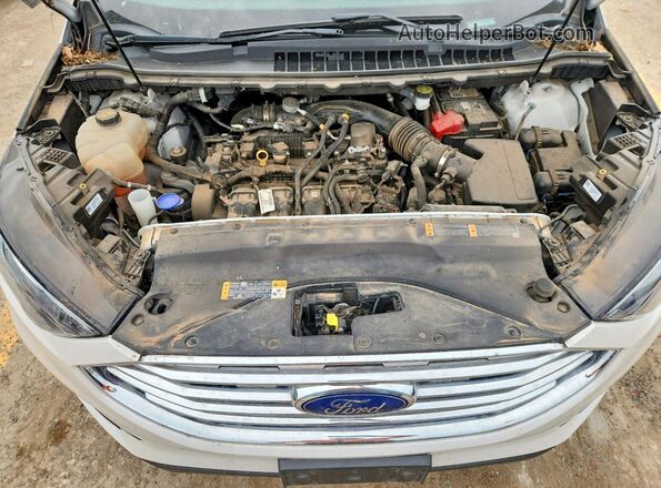 2FMPK4J99KBB01287 2019 FORD EDGE White Widok wnętrza z tyłu