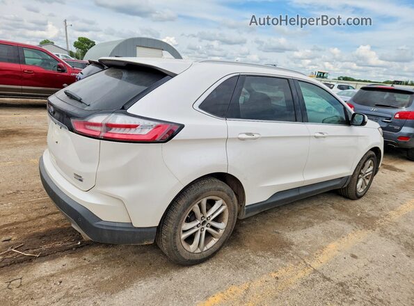 2FMPK4J99KBB01287 2019 FORD EDGE White Tył prawy