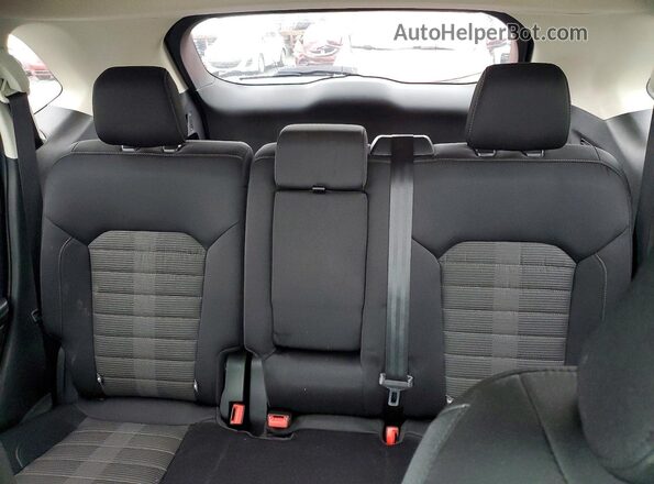 2FMPK4J99KBB15142 2019 FORD EDGE Silver Вид задніх сидінь