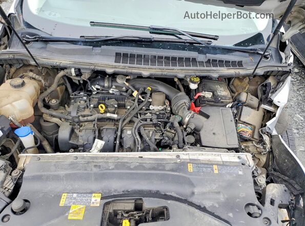 2FMPK4J99KBB15142 2019 FORD EDGE Silver Вид підкапотного простору