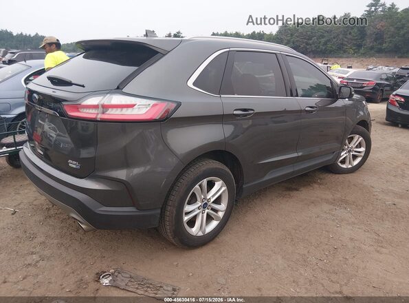 2FMPK4J99KBC37743 2019 FORD EDGE Gray Հետևի աջ