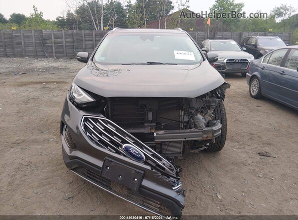 2FMPK4J99KBC37743 2019 FORD EDGE Gray Սարքավորումների վահանակի տեսք
