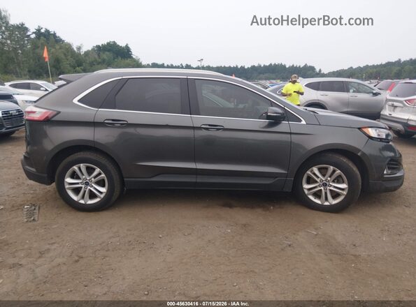 2FMPK4J99KBC37743 2019 FORD EDGE Gray Սալոնի հետևի տեսք