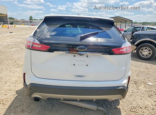 2FMPK4J99KBC73299 2019 FORD EDGE White უკანა ხედი
