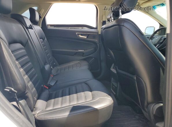2FMPK4J99KBC73299 2019 FORD EDGE White უკანა სალონის ხედი