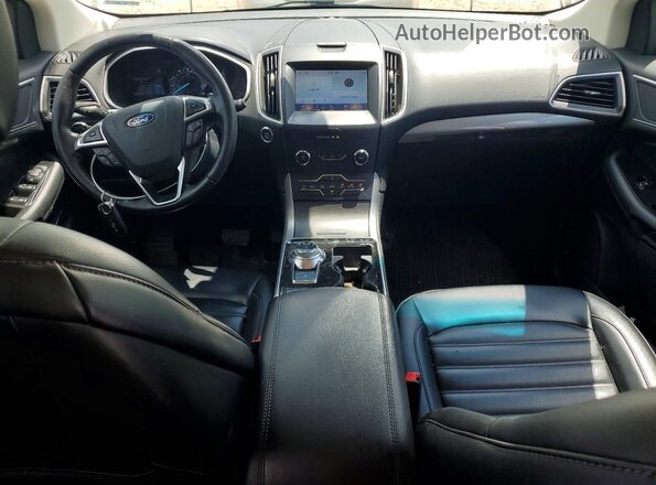 2FMPK4J99KBC73299 2019 FORD EDGE White წინა პანელის ხედი