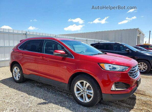 2FMPK4J99LBA06827 2020 FORD EDGE Red Передня права чверть