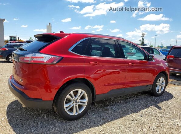 2FMPK4J99LBA06827 2020 FORD EDGE Red Задня права чверть