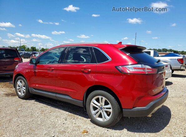 2FMPK4J99LBA06827 2020 FORD EDGE Red Задня ліва чверть