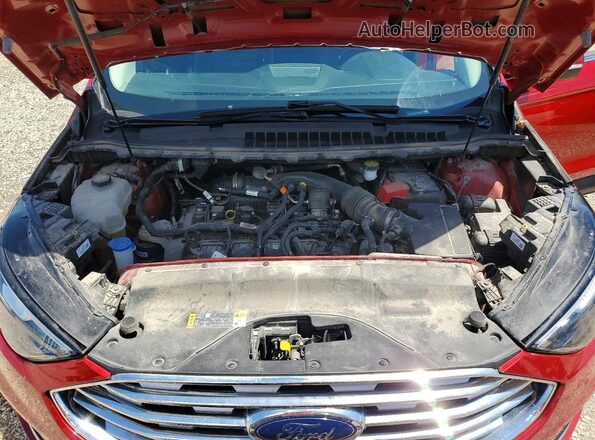2FMPK4J99LBA06827 2020 FORD EDGE Red Вид підкапотного простору