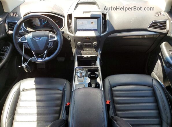 2FMPK4J99LBA06827 2020 FORD EDGE Red Вид панелі приладів