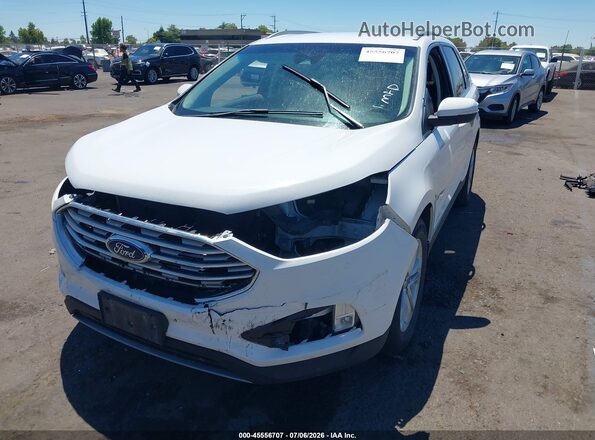 2FMPK4J99LBA15074 2020 FORD EDGE White Przód lewy