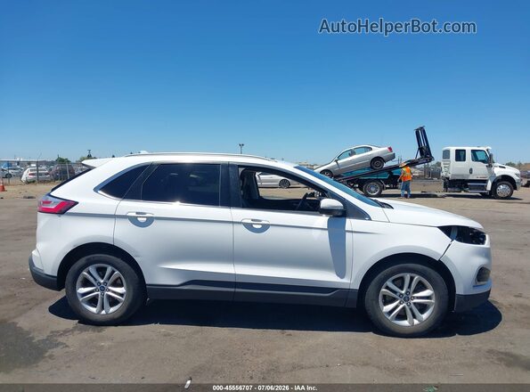 2FMPK4J99LBA15074 2020 FORD EDGE White Widok wnętrza z tyłu
