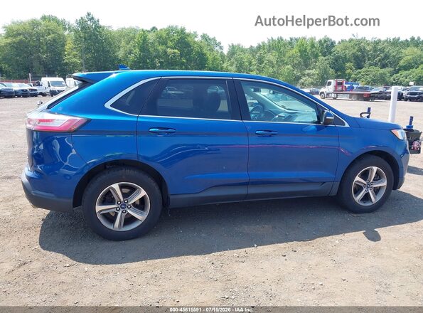 2FMPK4J99LBA61309 2020 FORD EDGE Dark Blue Rear interior view