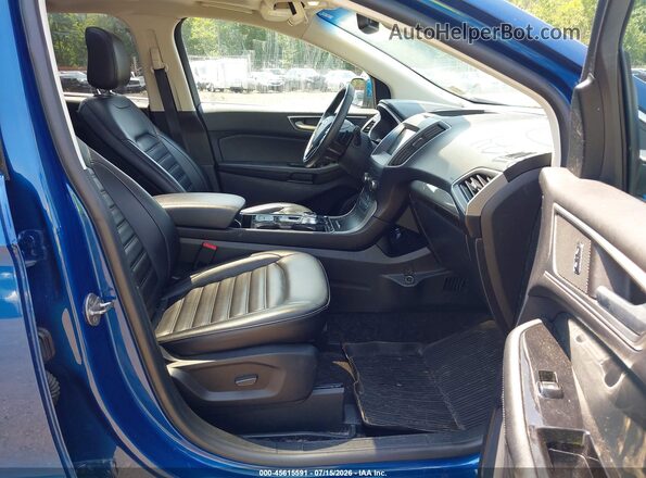2FMPK4J99LBA61309 2020 FORD EDGE Dark Blue Front interior view