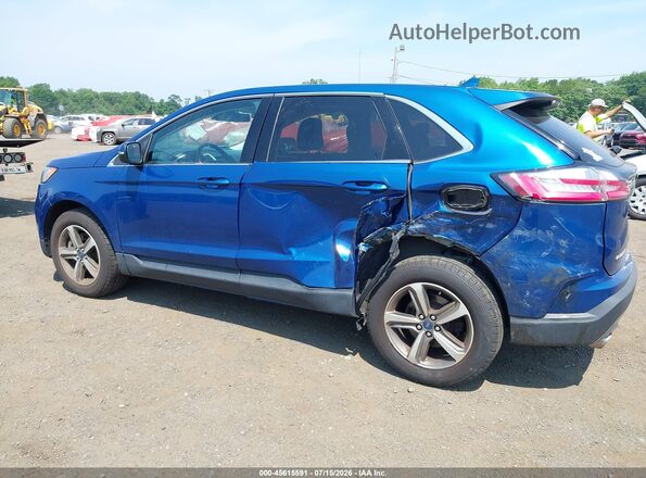2FMPK4J99LBA61309 2020 FORD EDGE Dark Blue Front view