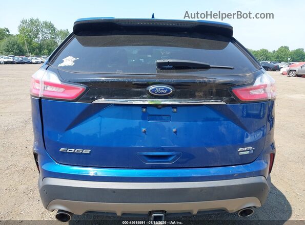 2FMPK4J99LBA61309 2020 FORD EDGE Dark Blue 