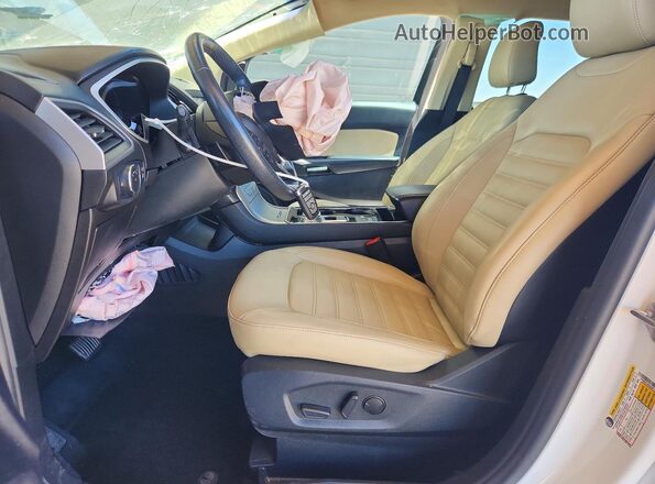 2FMPK4J99LBA81947 2020 FORD EDGE Белый Вид салона спереди