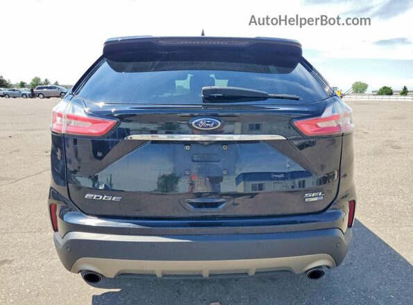 2FMPK4J99LBB23310 2020 FORD EDGE Black Հետևի տեսք