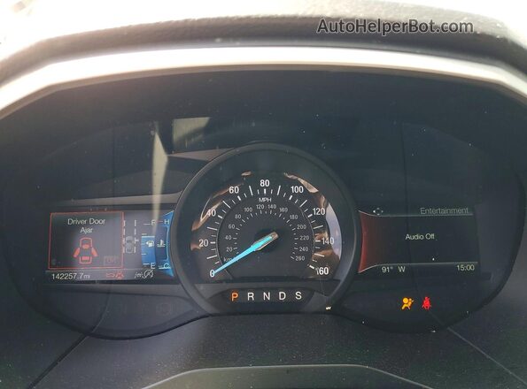 2FMPK4J99LBB23310 2020 FORD EDGE Black Սարքավորումների վահանակի տեսք